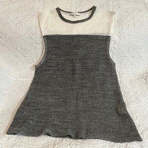 IRO Katya cotton mesh tank, size small